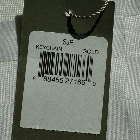 Sarah Jessica Parker Burnished Gold-tone Key Chain - Picture 6 of 7